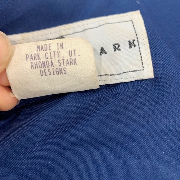 Vintage Rhonda Stark Aztec Wool Blazer Jacket Size Large - Picture 2 of 9